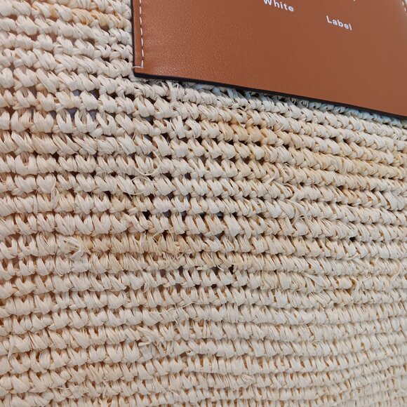 Proenza Schouler White Label Morris Large Raffia Tote - Picture 9 of 16
